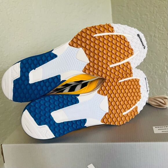 ADIDAS Y-3 Lab Race Noah Men's Running Shoe Sneaker, Yellow/Green Size 9, NWT - Picture 9 of 16